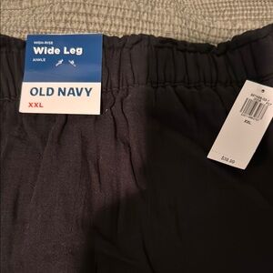 Old Navy Black High-Rise Wide Leg Pants XXL